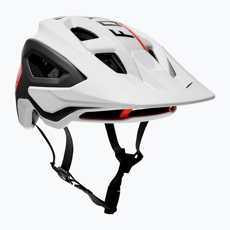 Kask rowerowy Fox Racing Speedframe Pro Blocked white/black 9