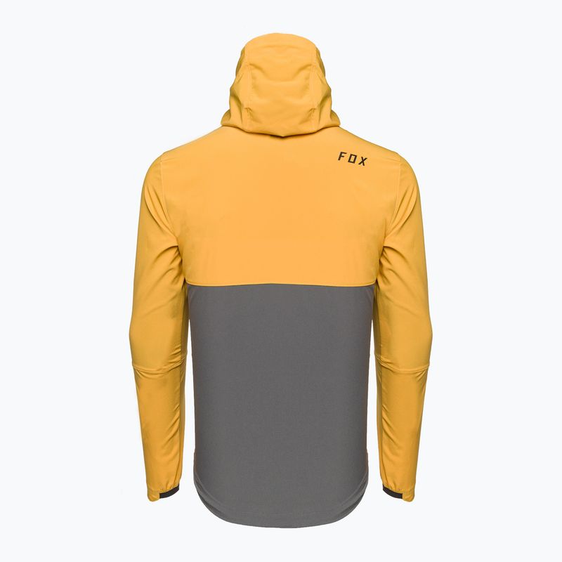 Kurtka rowerowa męska Fox Racing Ranger Wind Pullover daffodil 2