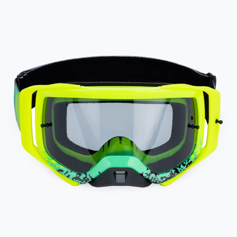 Gogle rowerowe Fox Racing Airspace Horyzon fluo yellow/grey mirror 2