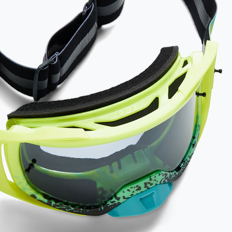 Gogle rowerowe Fox Racing Airspace Horyzon fluo yellow/grey mirror 9