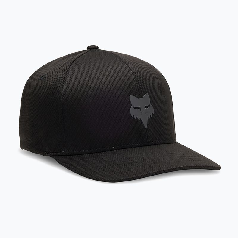 Czapka z daszkiem męska Fox Racing Fox Head Tech Flexfit Hat black/charcoal