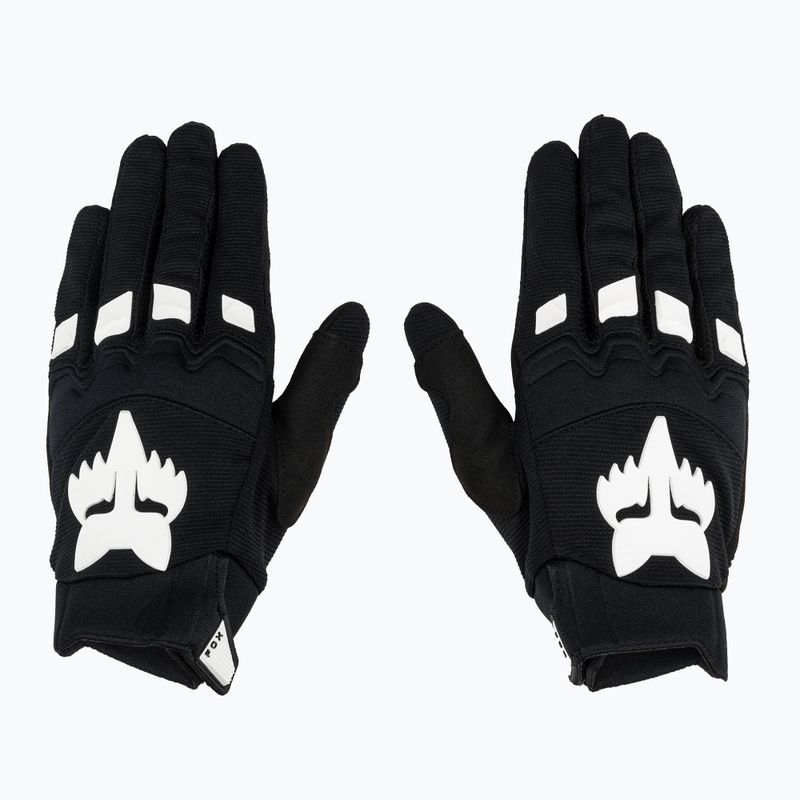 Rękawiczki rowerowe męskie Fox Racing Dirtpaw black/white 2