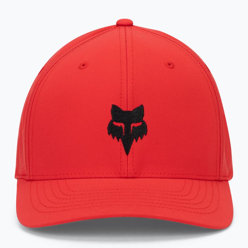 Czapka z daszkiem męska Fox Racing Fox Head Select Flexfit flame red 2