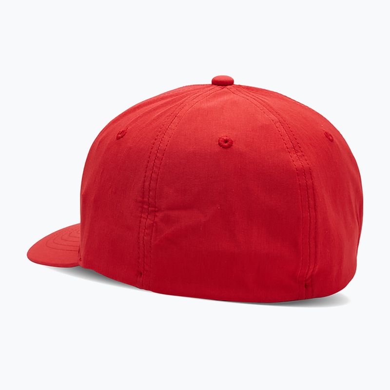 Czapka z daszkiem męska Fox Racing Fox Head Select Flexfit flame red 6