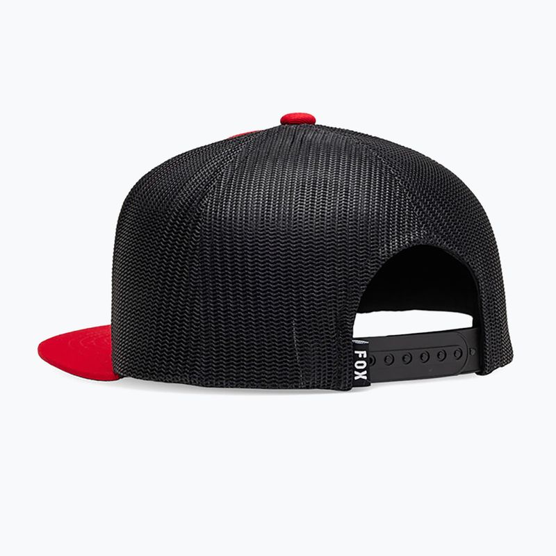 Czapka z daszkiem dziecięca Fox Racing Absolute Sb Mesh Jr flame red 2
