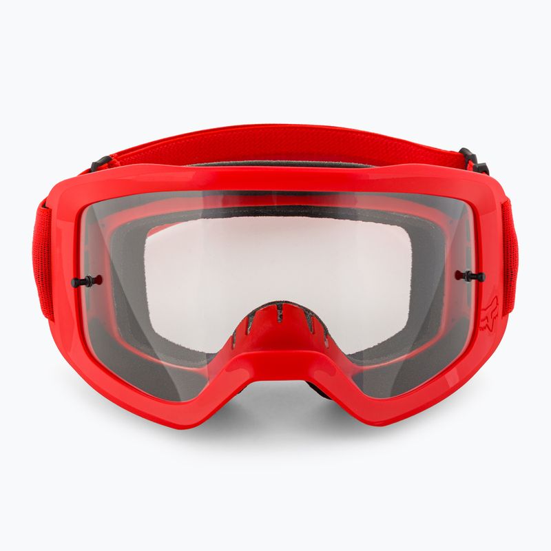 Gogle rowerowe Fox Racing Main Core fluorescent red 2