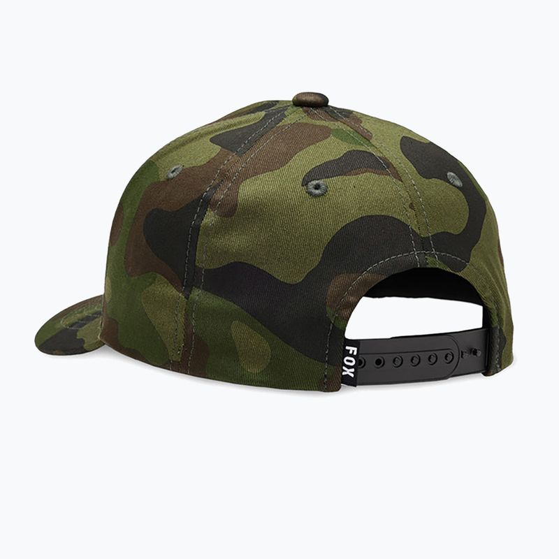 Czapka z daszkiem dziecięca Fox Racing Camo 110 Sb Jr green camo 2
