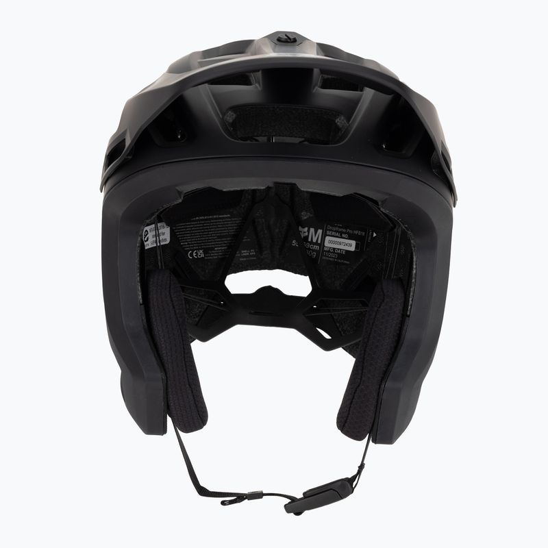 Kask rowerowy Fox Racing Dropframe Pro matte black 2
