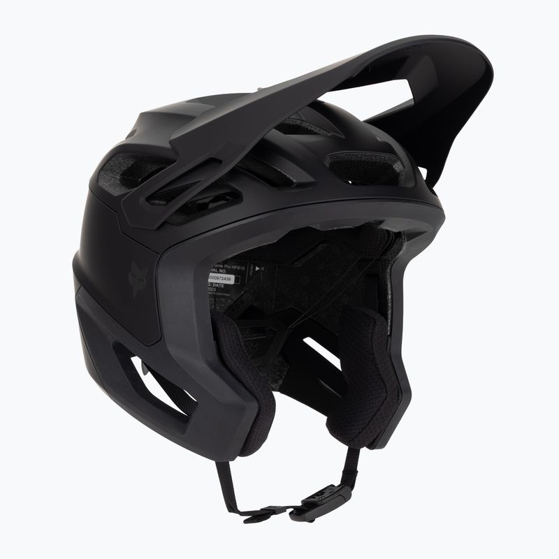 Kask rowerowy Fox Racing Dropframe Pro matte black 8
