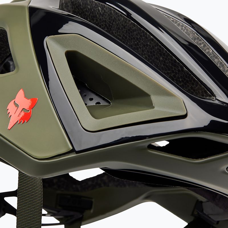 Kask rowerowy Fox Racing Crossframe Pro Ashr olive green 12