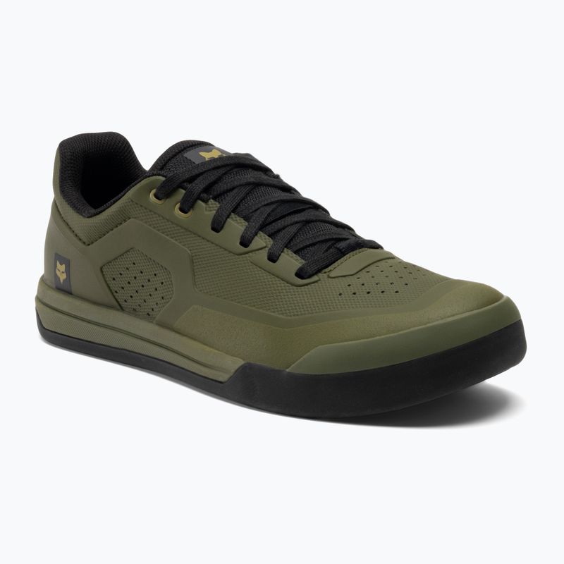 Buty rowerowe platformy męskie Fox Racing Union Flat olive green