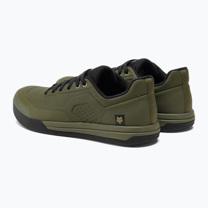 Buty rowerowe platformy męskie Fox Racing Union Flat olive green 3