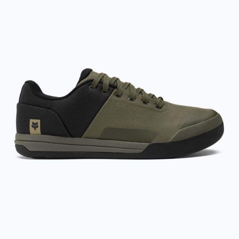 Buty rowerowe platformy męskie Fox Racing Union Canvas olive green 2