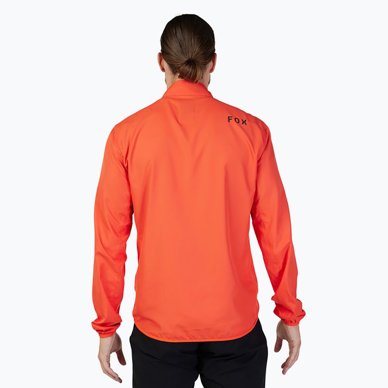 Kurtka rowerowa męska Fox Racing Ranger Wind orange flame 2