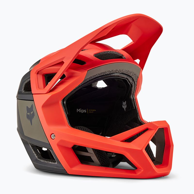 Kask rowerowy Fox Racing Proframe RS Nuf orange flame 6