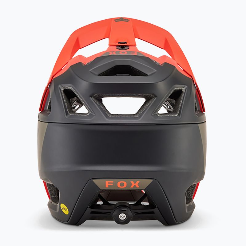 Kask rowerowy Fox Racing Proframe RS Nuf orange flame 9