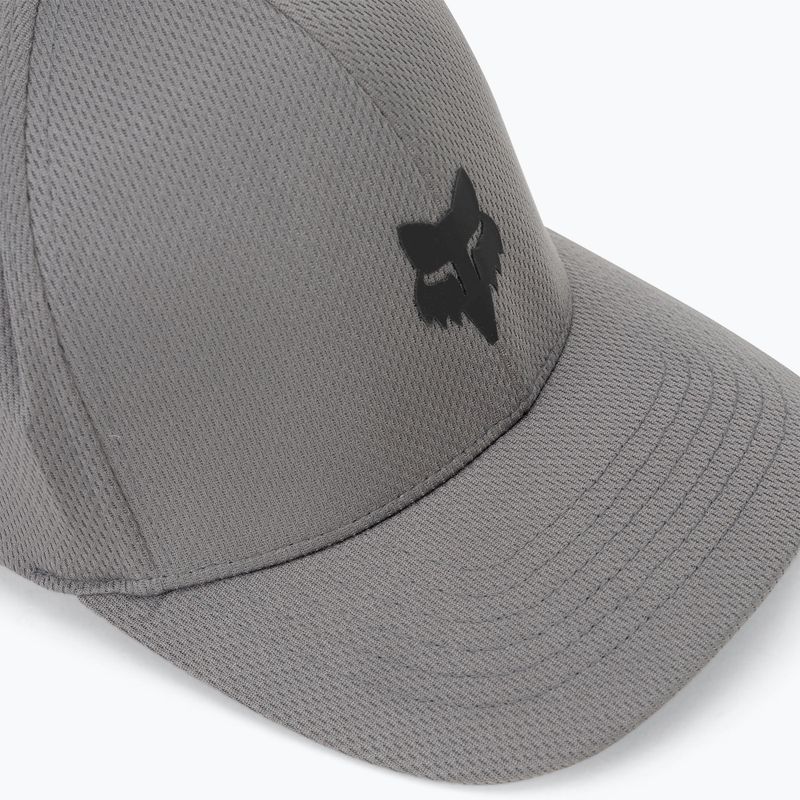 Czapka z daszkiem męska Fox Racing Fox Head Tech Flexfit steel grey 3
