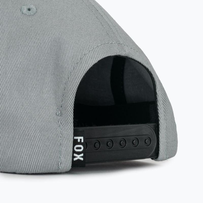 Czapka z daszkiem dziecięca Fox Racing Fox Head 110 Snapback Jr steel grey 4