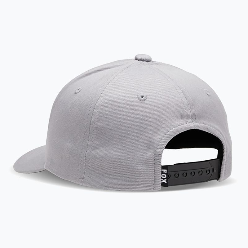 Czapka z daszkiem dziecięca Fox Racing Fox Head 110 Snapback Jr steel grey 2