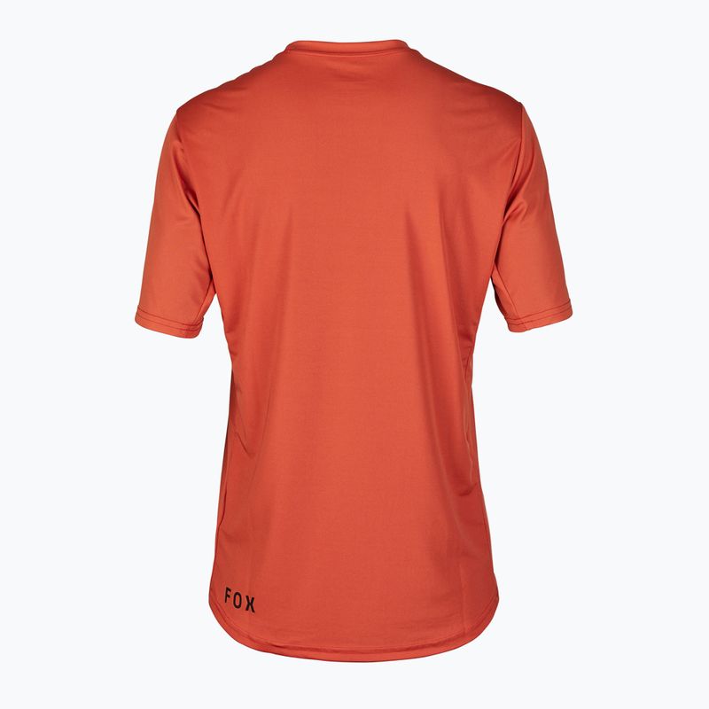 Koszulka rowerowa męska Fox Racing Ranger Lab Head atomic orange 4