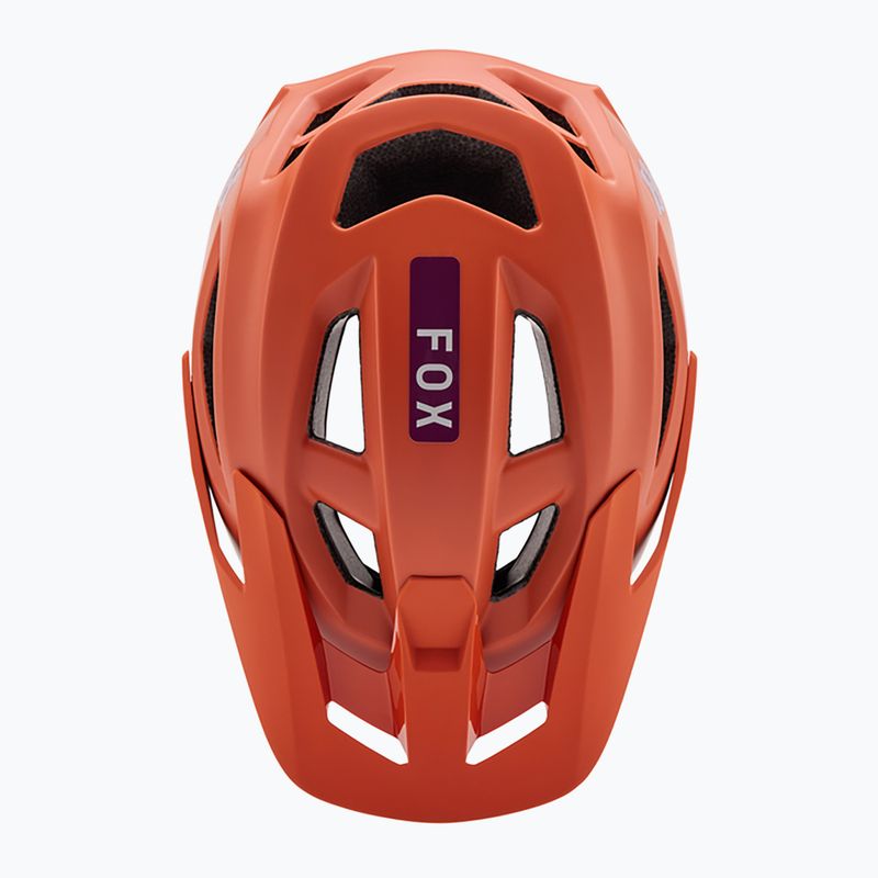 Kask rowerowy Fox Racing Speedframe CE atomic orange 3