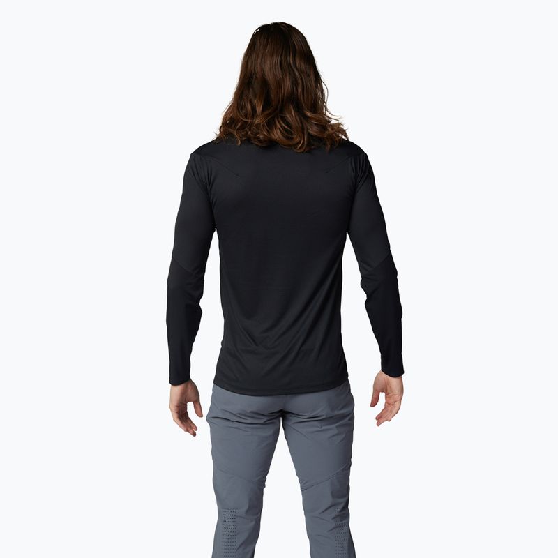 Longsleeve rowerowy męski Fox Racing Flexair Pro black 2