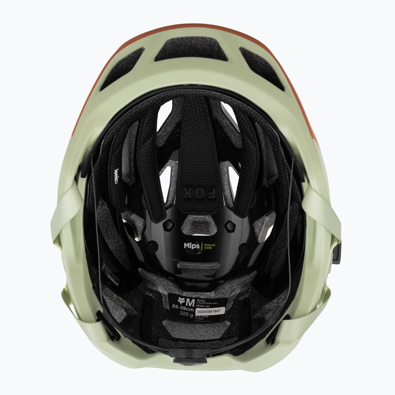 Kask rowerowy Fox Racing Crossframe Pro Exploration cactus 5