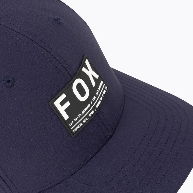 Czapka z daszkiem męska Fox Racing Non Stop Tech Flexfit midnight 3