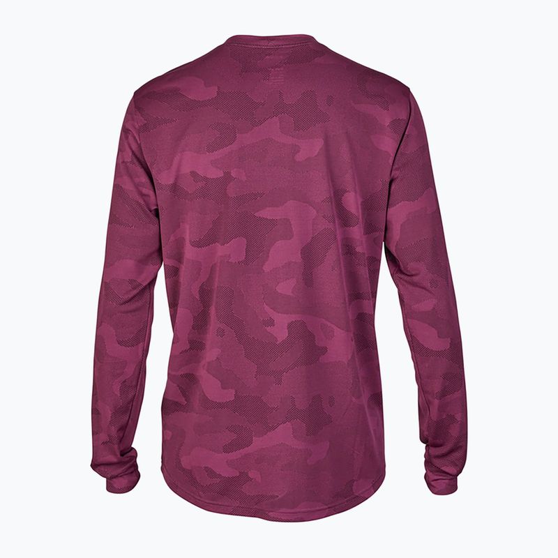 Longsleeve rowerowy męski Fox Racing Ranger Tru Dri sangria 4