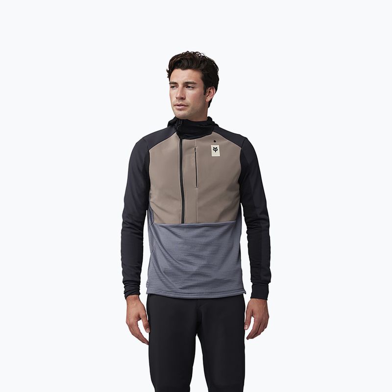 Bluza rowerowa męska Fox Racing Defend Thermal Hoodie ash