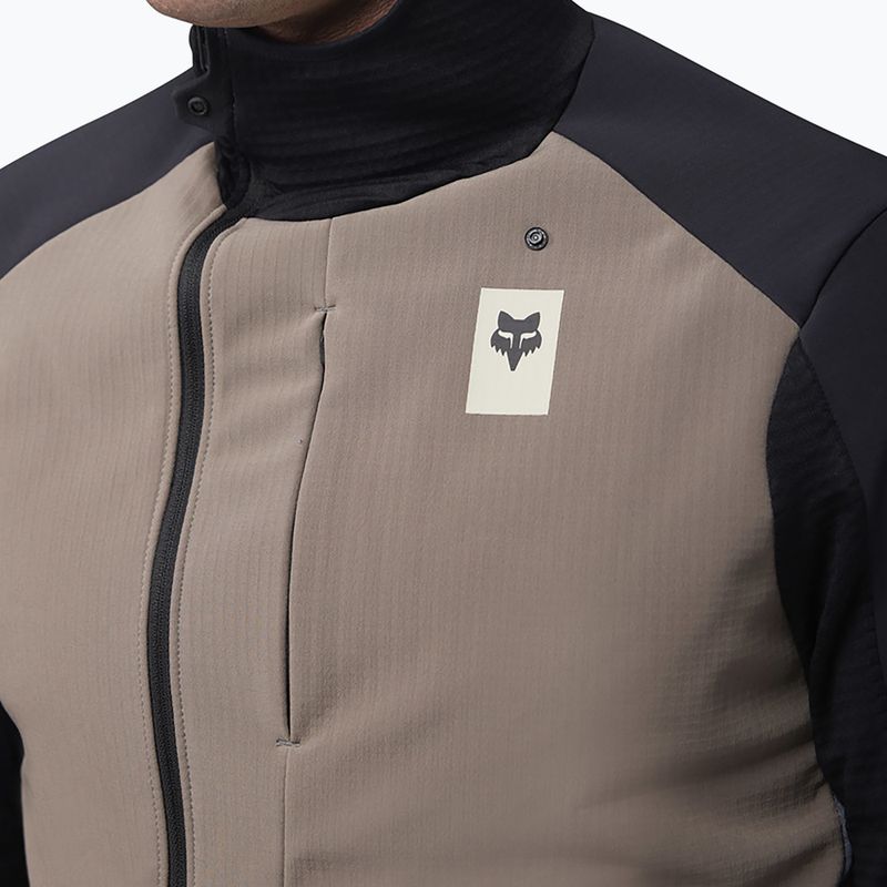 Bluza rowerowa męska Fox Racing Defend Thermal Hoodie ash 3