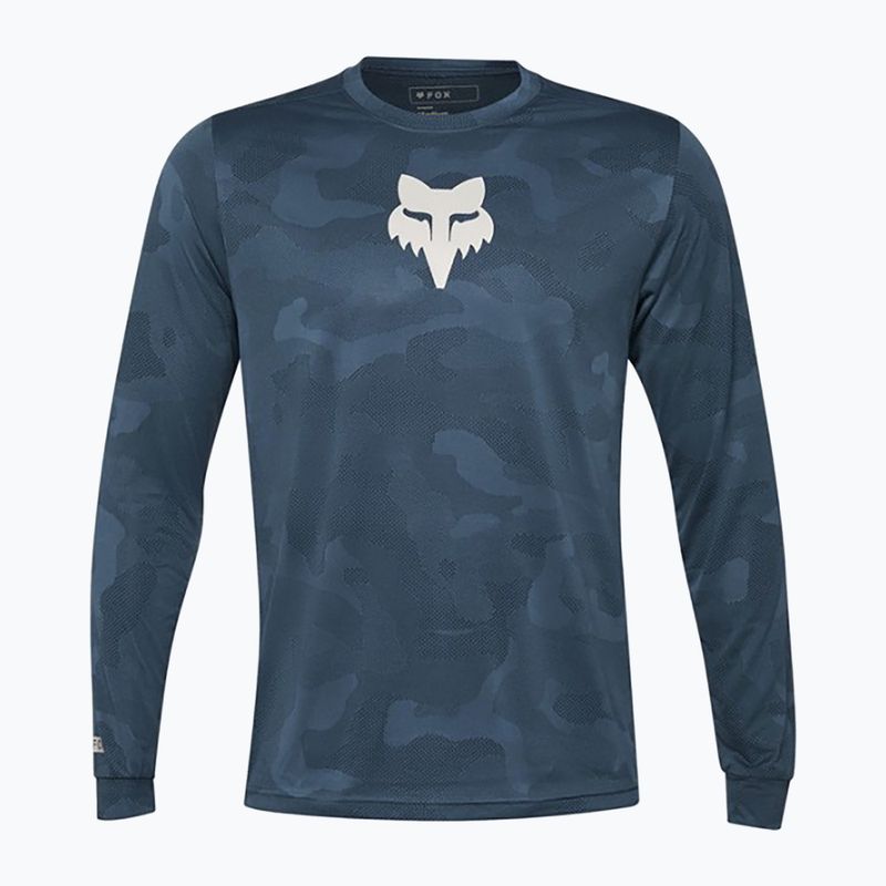 Longsleeve rowerowy męski Fox Racing Ranger Tru Dri dark vintage blue