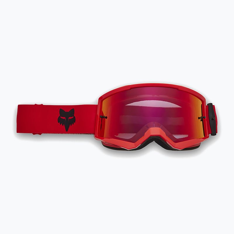 Gogle rowerowe Fox Racing Main Core Spark fluorescent red/fluorescent red spark