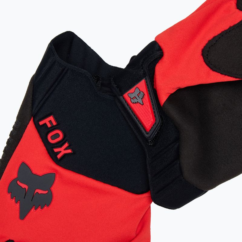 Rękawiczki rowerowe męskie Fox Racing Defend Wind Offroad fluorescent red 6