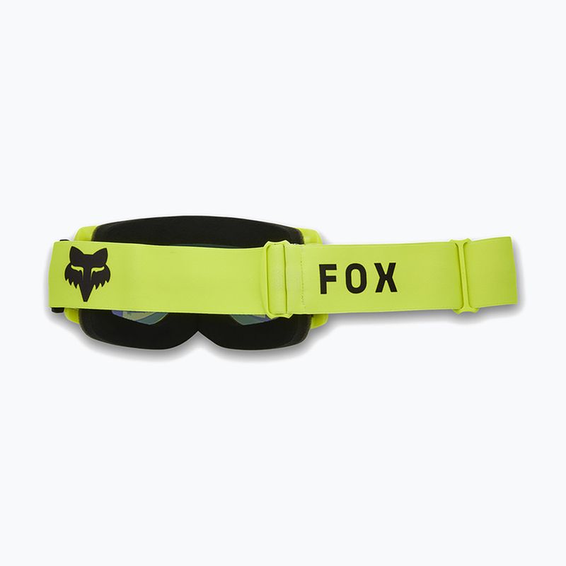 Gogle rowerowe Fox Racing Main Core Spark fluorescent yellow/fluorescent yellow spark 2