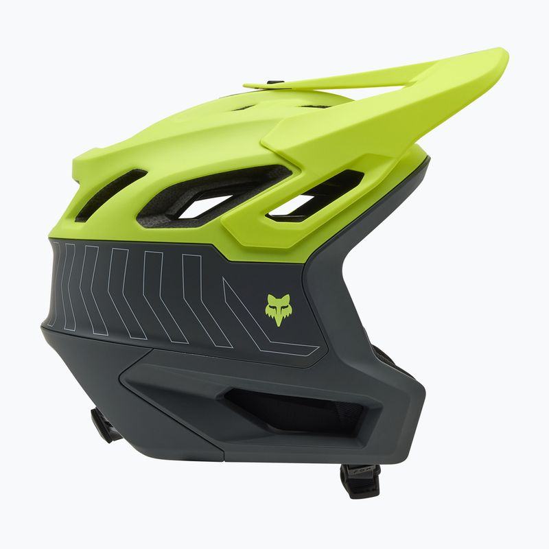 Kask rowerowy Fox Racing Dropframe Pro Runn fluorescent yellow 2