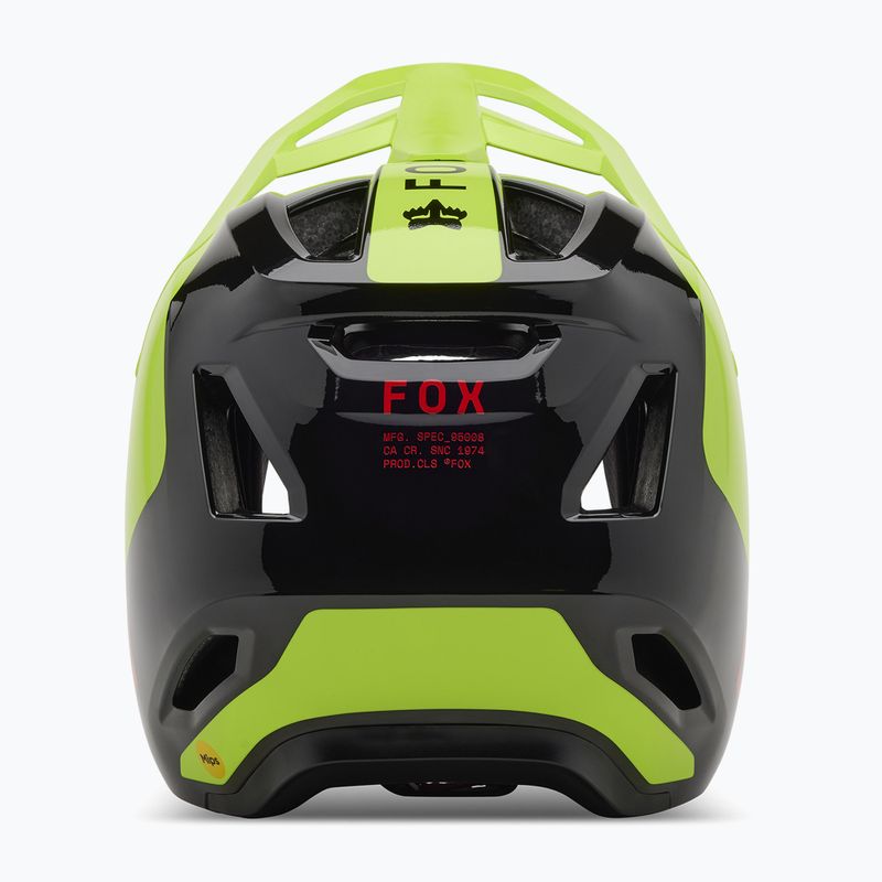 Kask rowerowy Fox Racing Rampage Barge fluorescent yellow 4