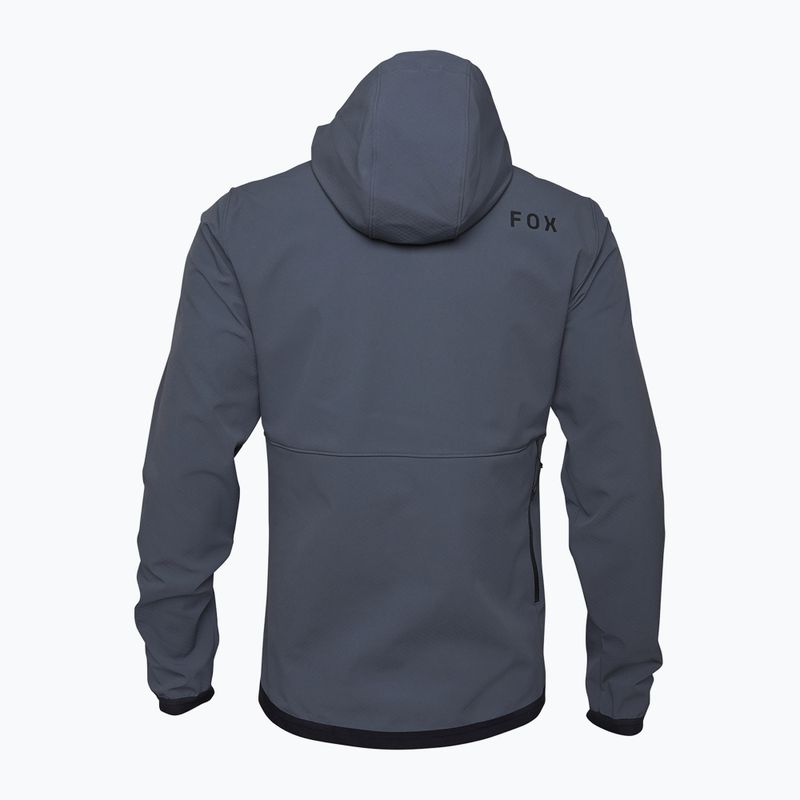 Bluza rowerowa męska Fox Racing Ranger Fire Hoodie graphite 5