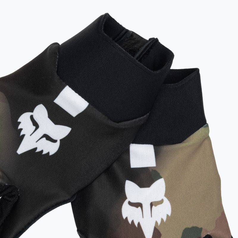 Rękawiczki rowerowe męskie Fox Racing Flexair GM green camo 4