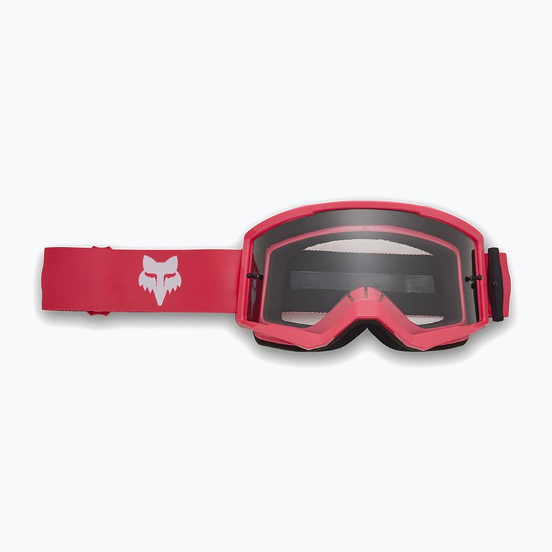 Gogle rowerowe Fox Racing Main Core pink/clear