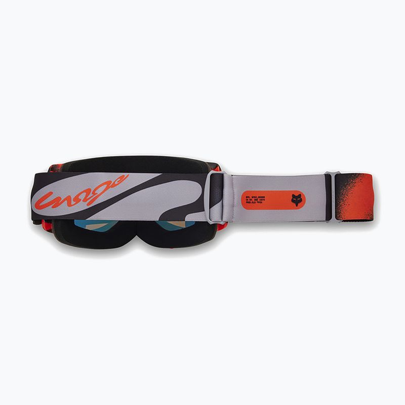 Gogle rowerowe Fox Racing Main Emotion Spark black/red/grey/steel grey spark 2