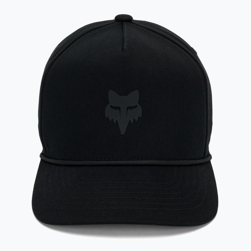 Czapka z daszkiem męska Fox Racing Fox Head Rope Hat black/black 2