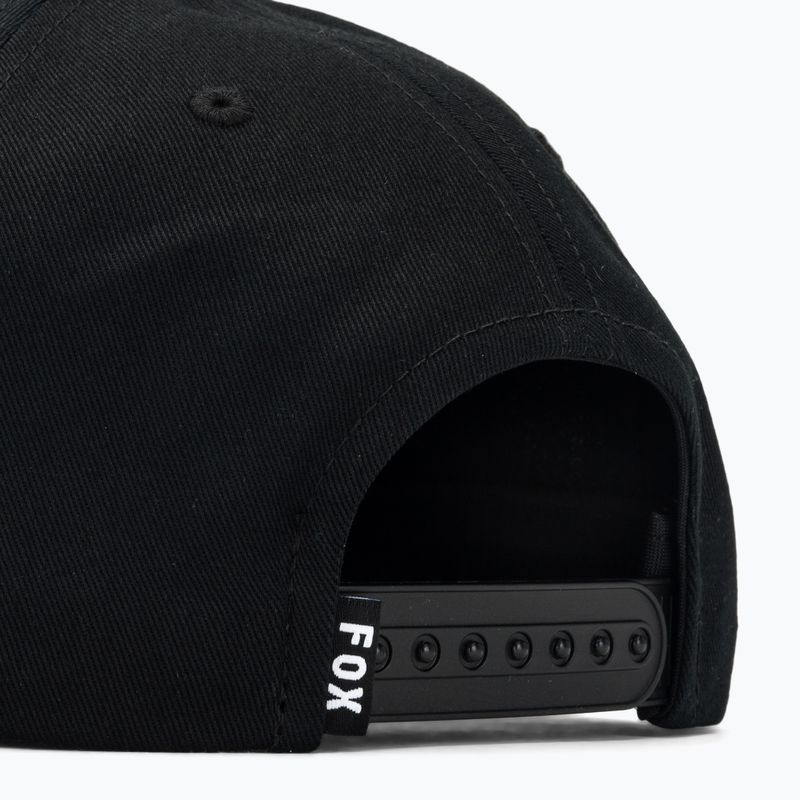 Czapka z daszkiem męska Fox Racing Fox Head Rope Hat black/black 4