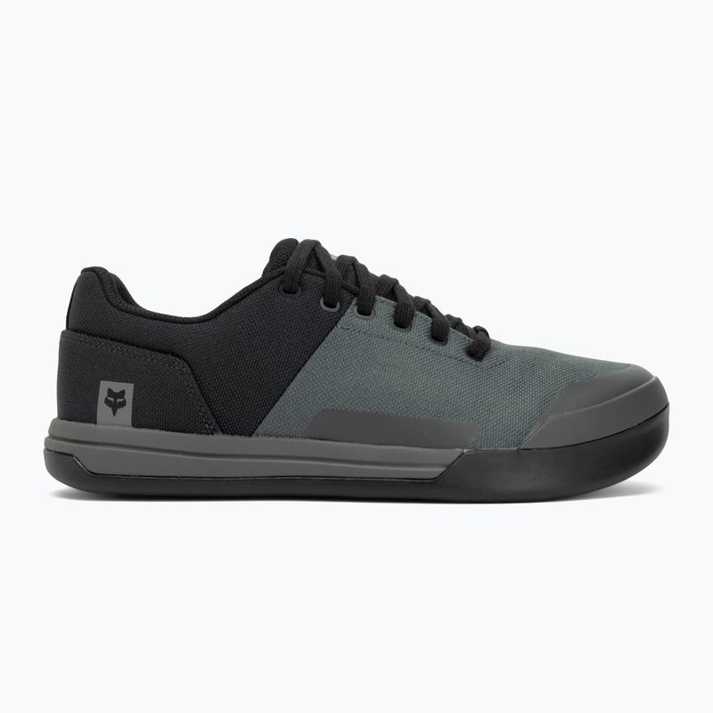 Buty rowerowe platformy męskie Fox Racing Union Canvas dark shadow grey 2