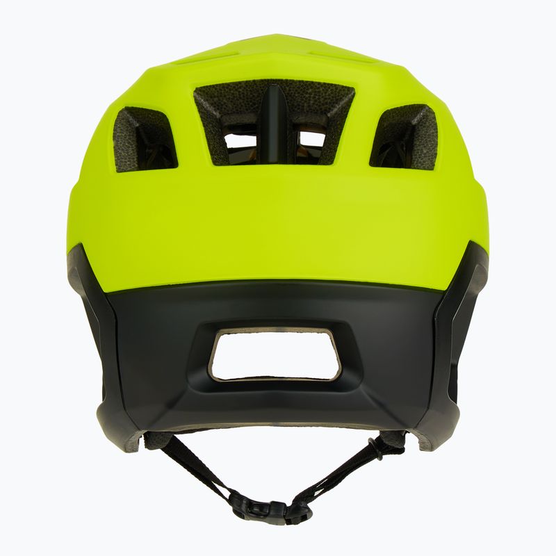 Kask rowerowy Fox Racing Dropframe fluorescent yellow 3