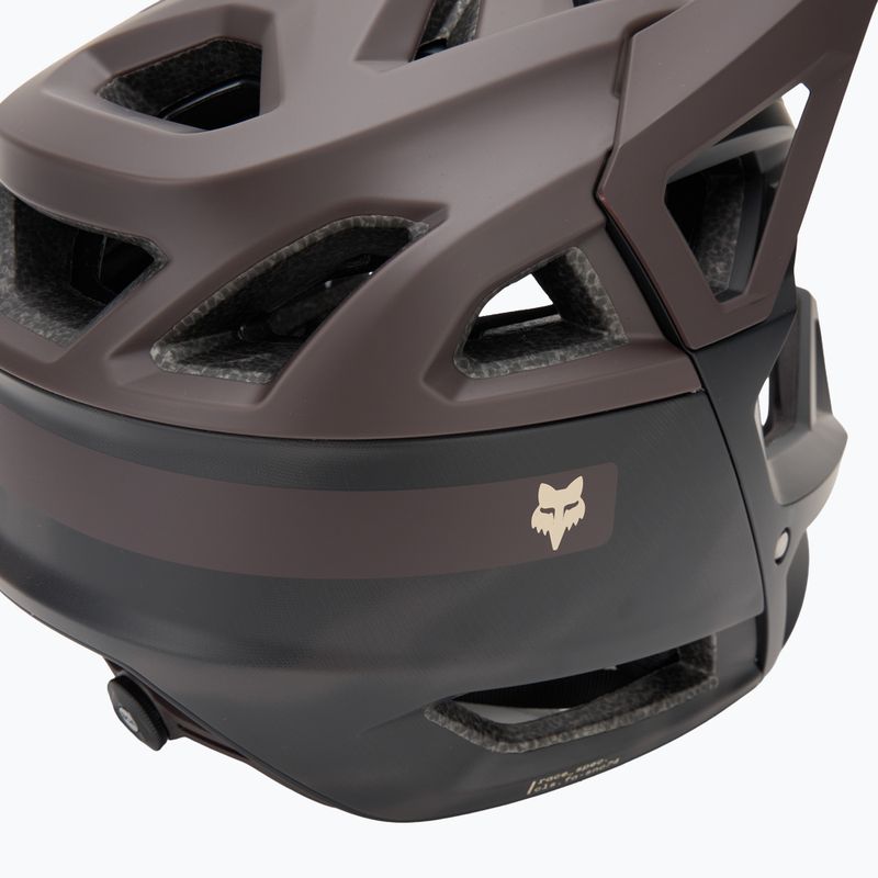 Kask rowerowy Fox Racing Proframe RS Taunt CE cocoa 7