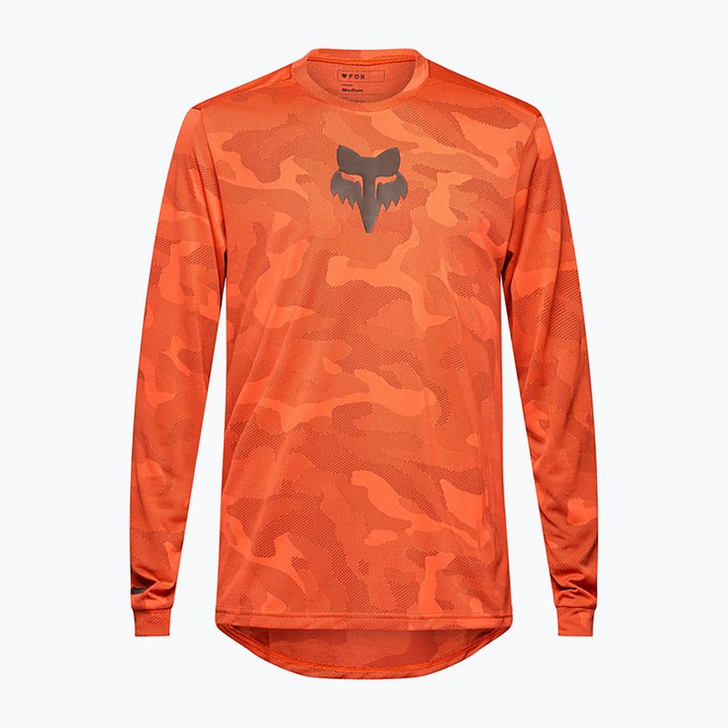 Longsleeve rowerowy męski Fox Racing Ranger Tru Dri blood orange