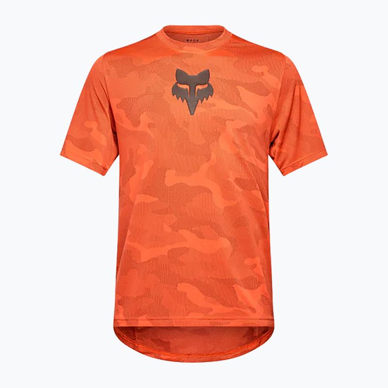 Koszulka rowerowa męska Fox Racing Ranger Tru Dri blood orange