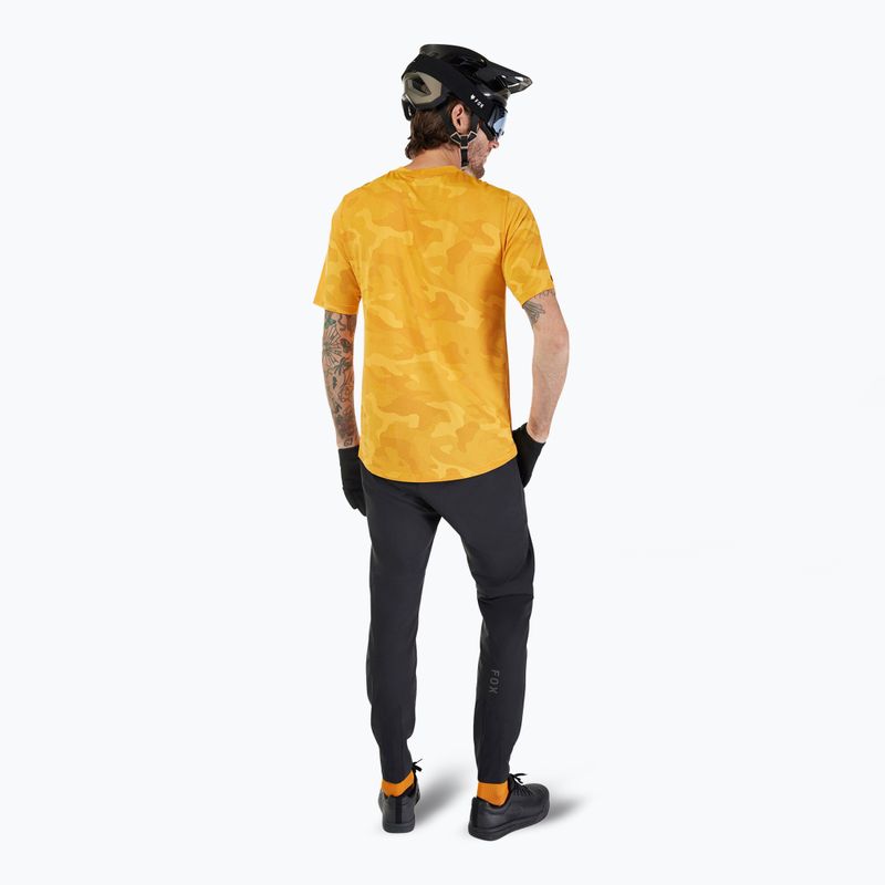 Koszulka rowerowa męska Fox Racing Ranger Tru Dri tangerine 3