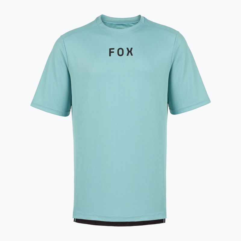 Koszulka rowerowa męska Fox Racing Ranger Wordmark vintage wash blue